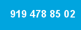 919 478 85 02 919 478 85 02